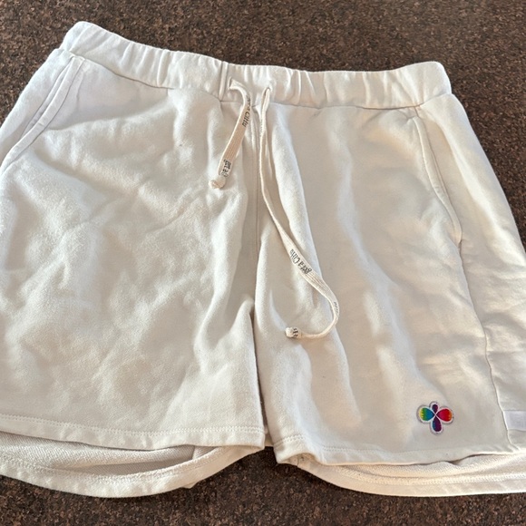 Clothes For Humans Pants - CLOTHES FOR HUMANS/ CIHu ivory Ladies/Men’s Shorts-M